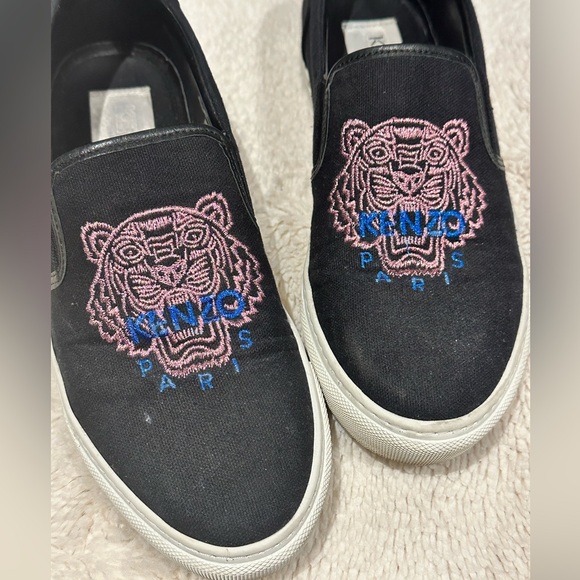 KENZO Embroidered Casual Slip-On Loafer Shoes For woman - Picture 4 of 4